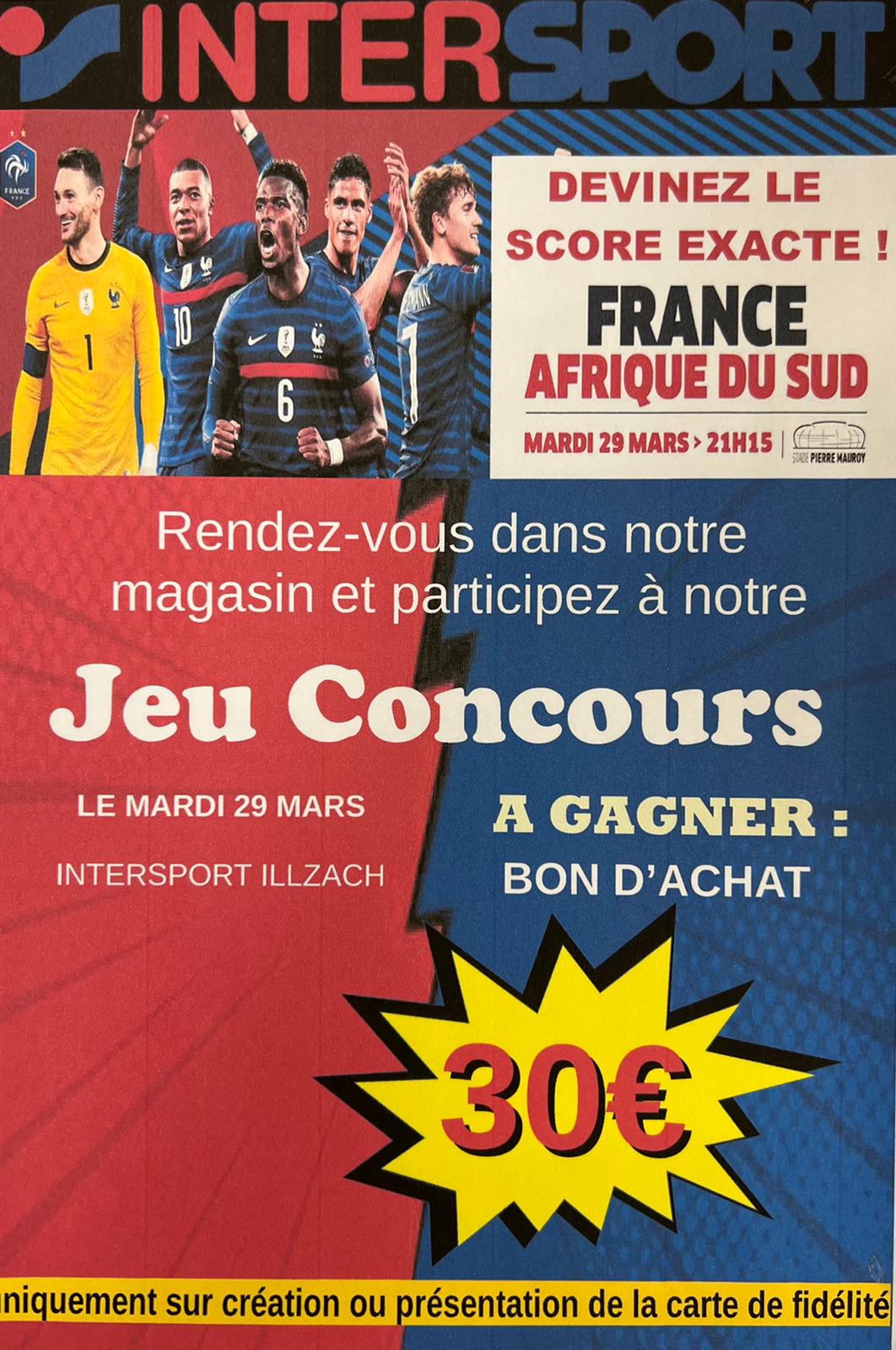 Concours intersport